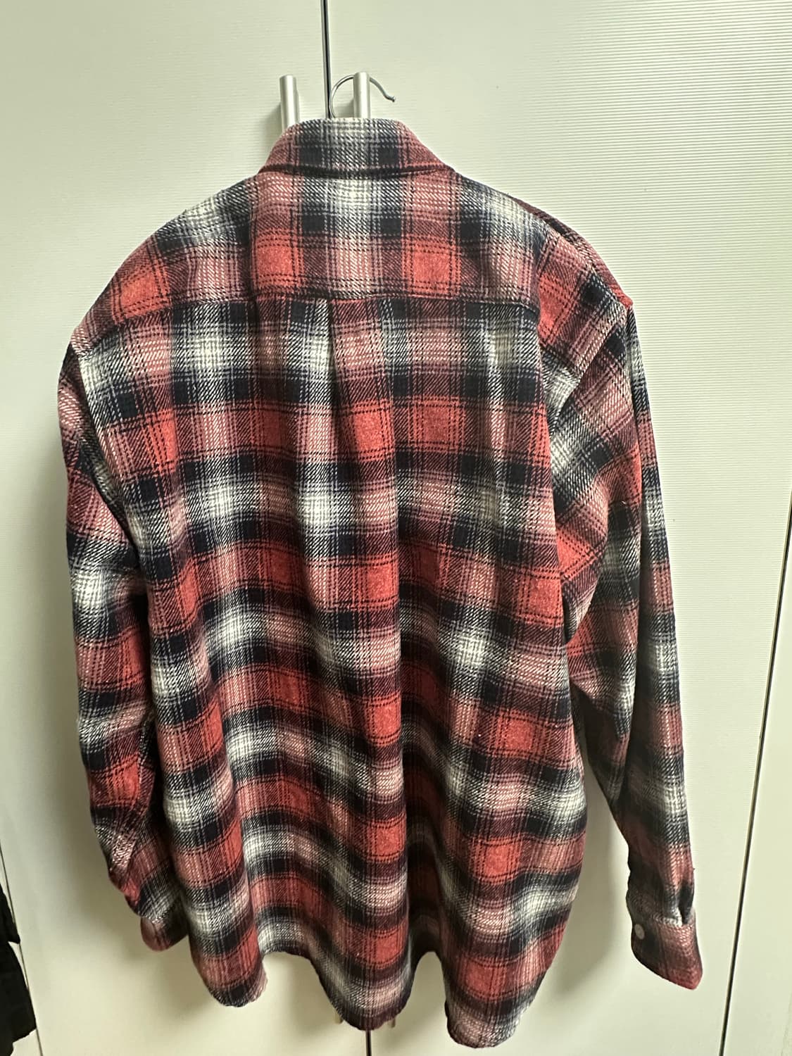 스투시 x 아워레가시 워크샵 체크셔츠 상품이미지3