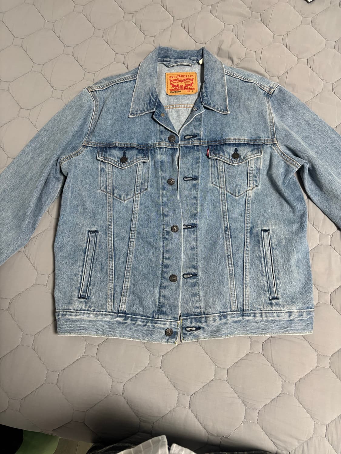 리바이스 타입lll 트러커 자켓 라이트 인디고 상품이미지1