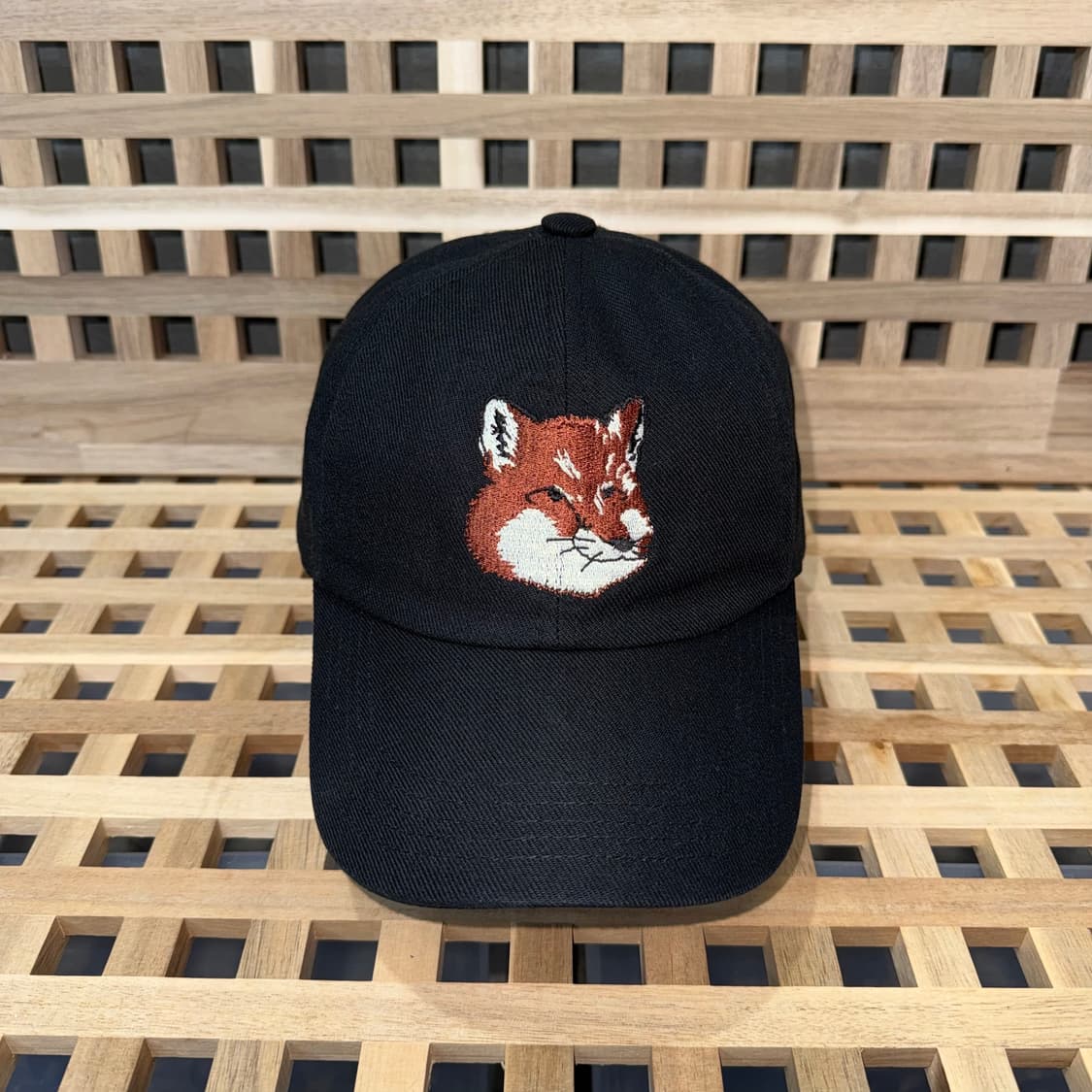 메종키츠네 빅 폭스헤드 캡 상품이미지2