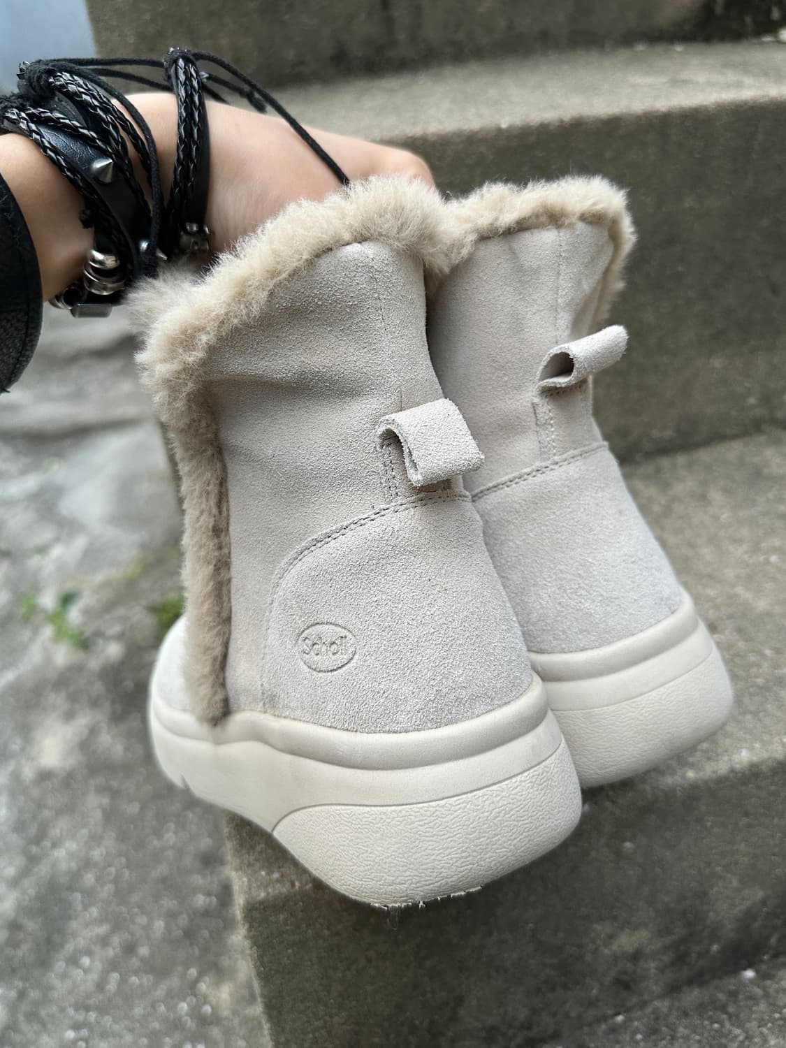 Scholl fur boots 상품이미지3