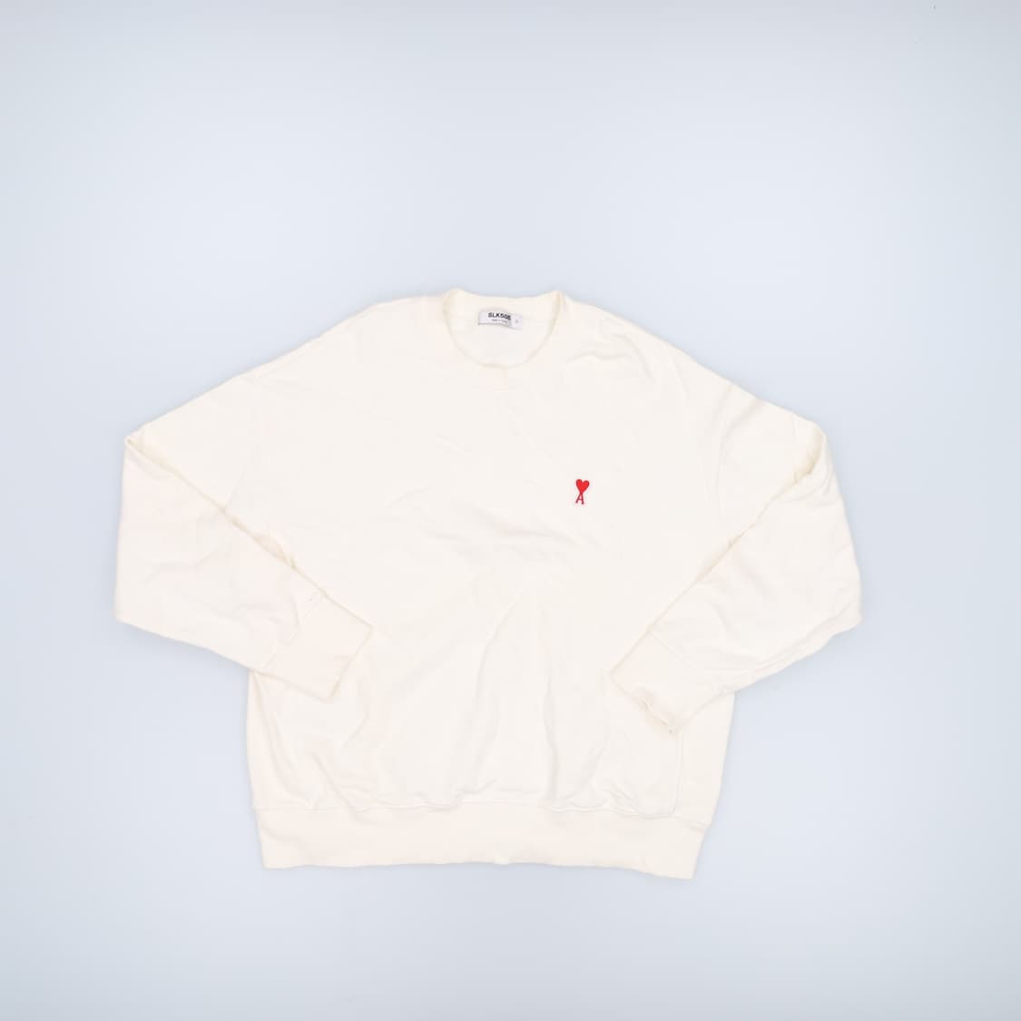 F 고급 하트로고 맨투맨 스웻셔츠 0204M 상품이미지1