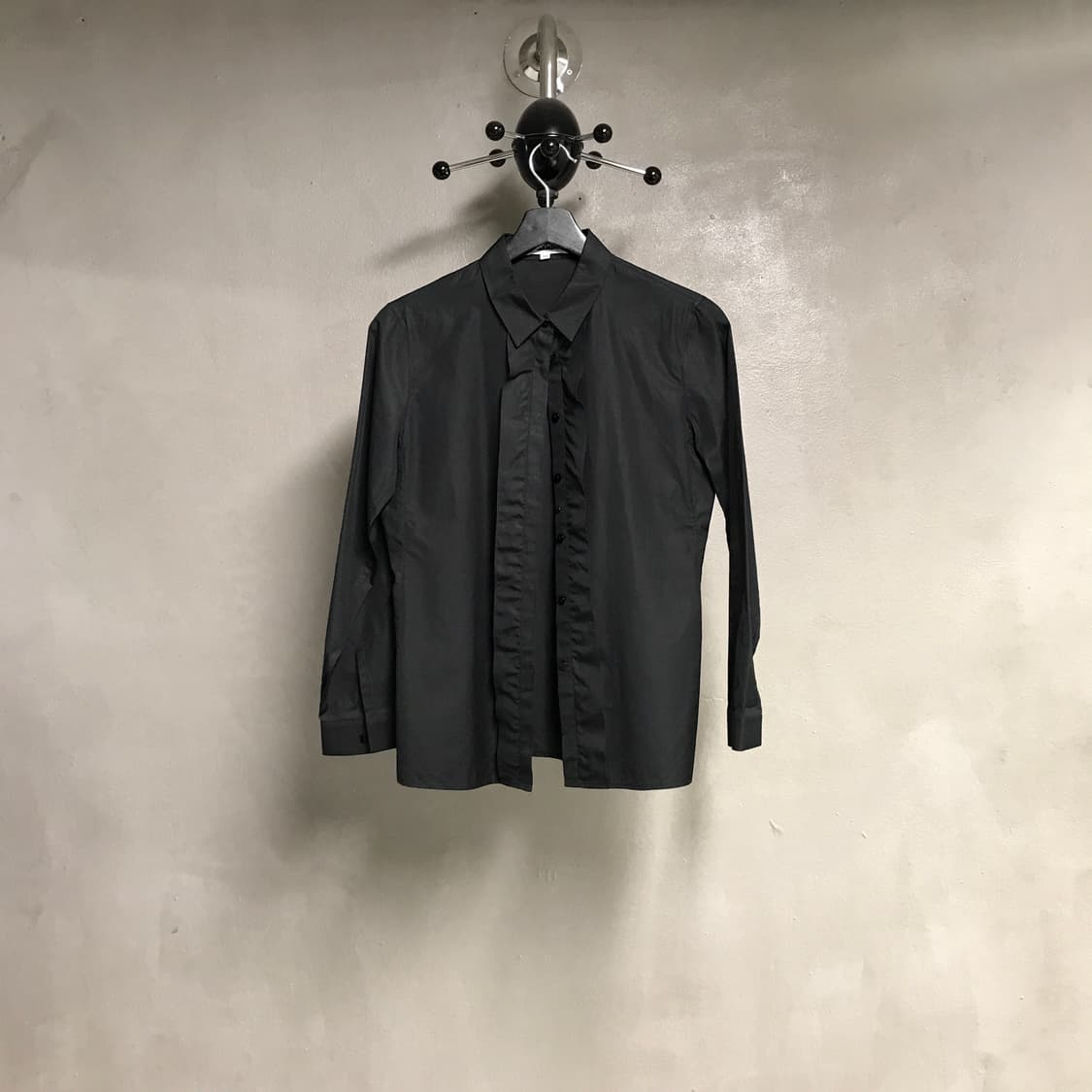 질샌더 블랙 셔츠 34(W) 상품이미지1