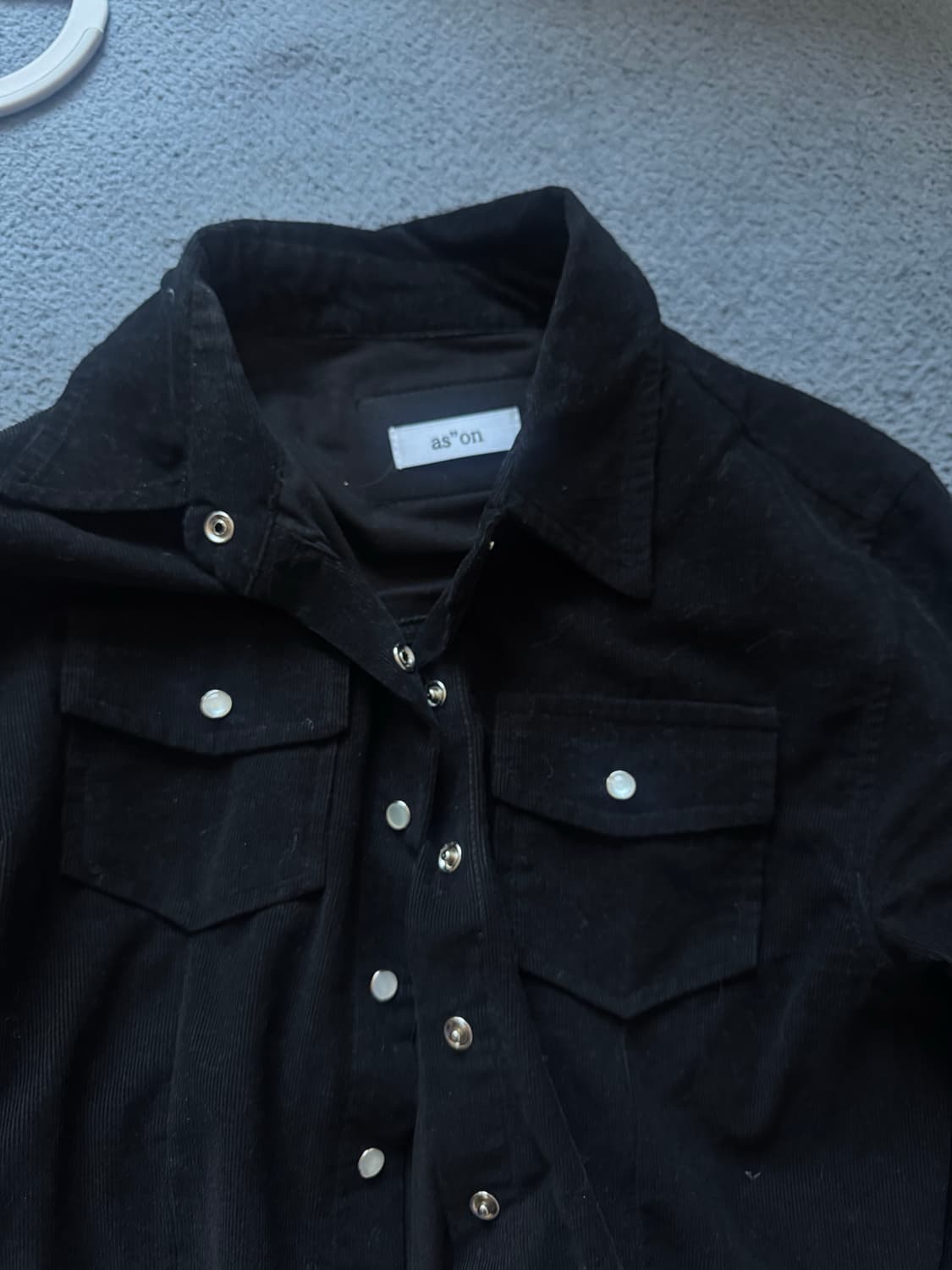 애즈온 제니스 코듀로이 셔츠 상품이미지3