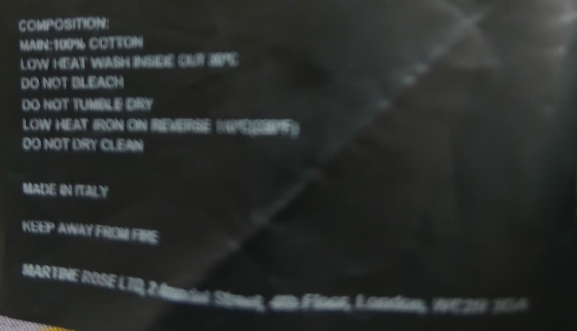 마틴로즈 22시즌 페인티드 데님팬츠 상품이미지3