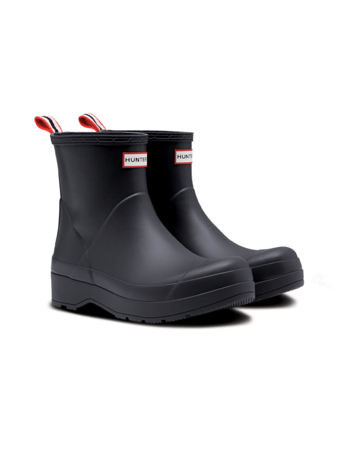 헌터 MEN 오리지날 플레이 숏 레인부츠 블랙 260 상품이미지2