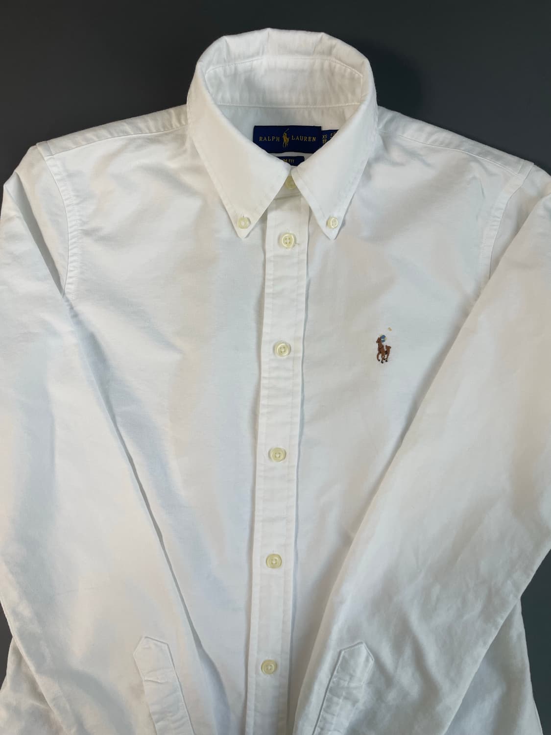 [XS] 폴로 랄프로렌 여성 옥스포드 셔츠 슬림핏 상품이미지3