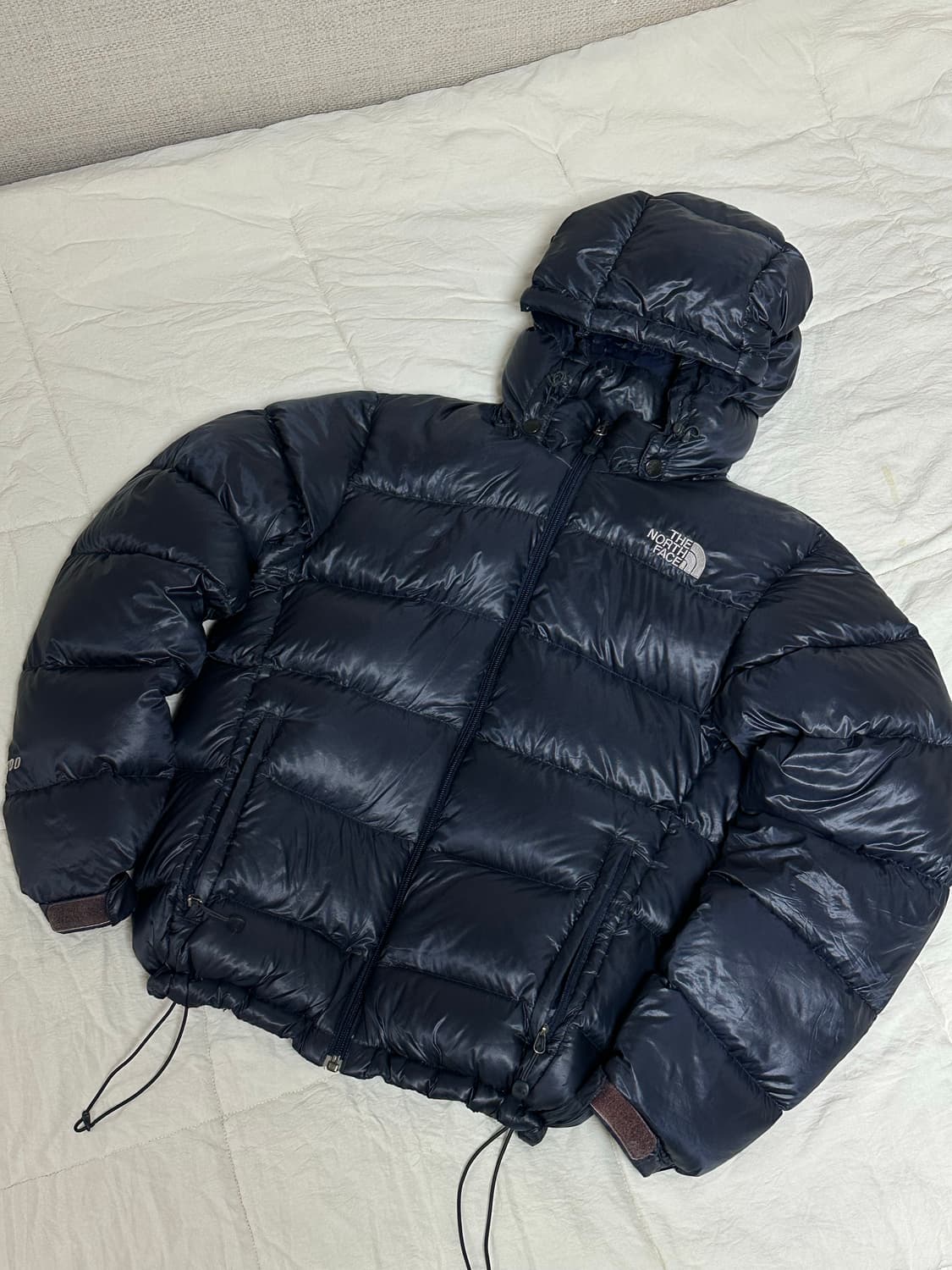 노스페이스 700 구스다운 경량패딩 네이비 90 스몰여성 상품이미지1