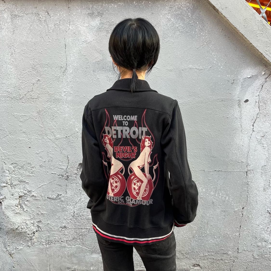 히스테릭글래머 데빌나이트 집업 상품이미지4