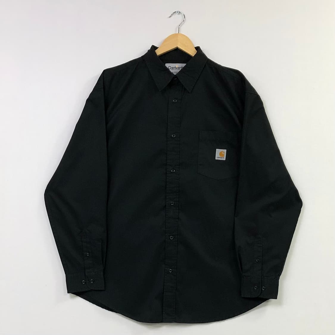 XL 칼하트 블랙 워크 셔츠 상품이미지2