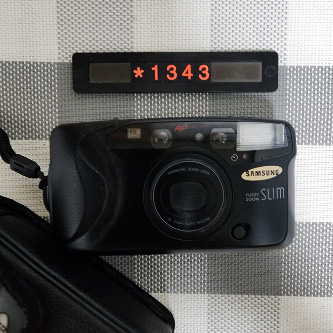 삼성캐녹스 퍼지줌 슬림 필름카메라 파우치포함 상품이미지1