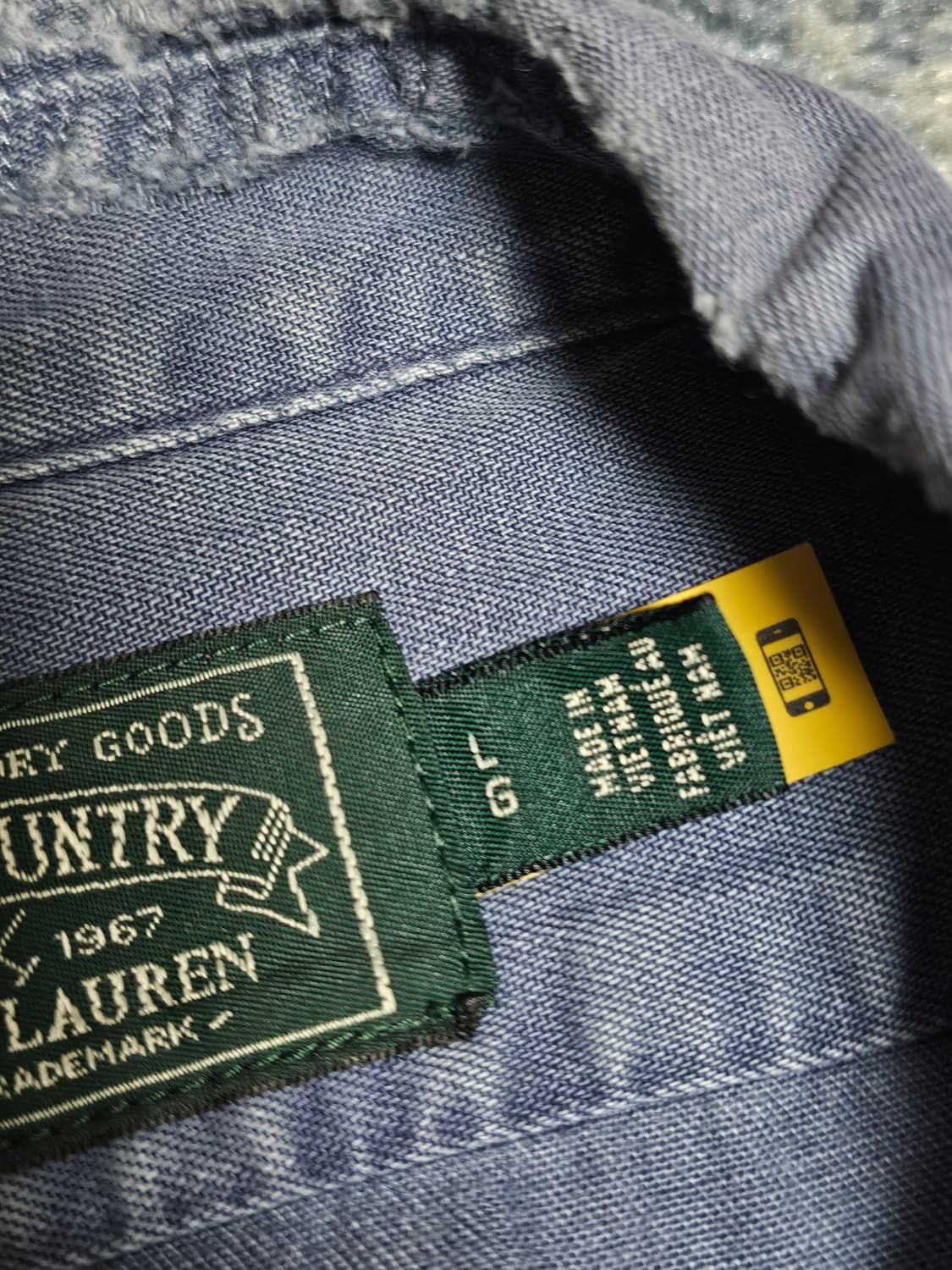 [L] 폴로 컨트리 리페어드 셔츠 상품이미지3