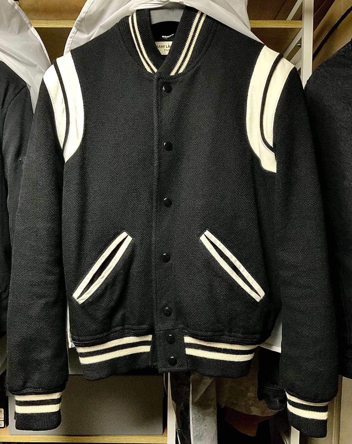 생로랑 테디 바시티 자켓 44  2017 상품이미지1