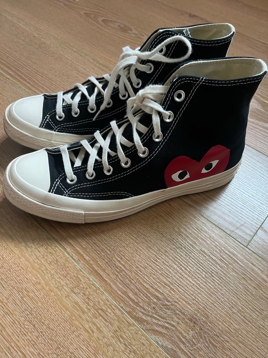 꼼데가르송 컨버스 하이(9) 상품이미지3