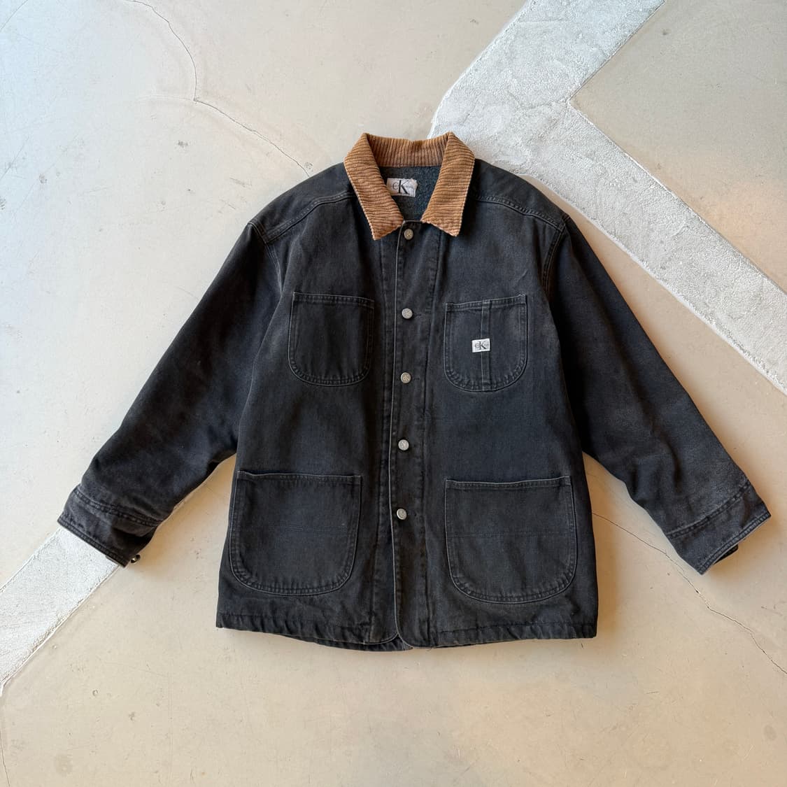 90s 캘빈클라인 워크 초어 자켓 상품이미지1