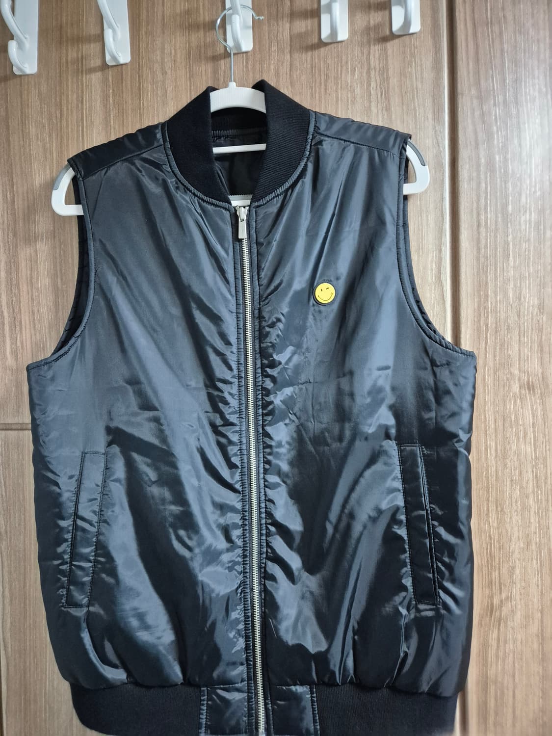 스마일 월드 블랙 경량 조끼 베스트 95 사이즈 상품이미지1