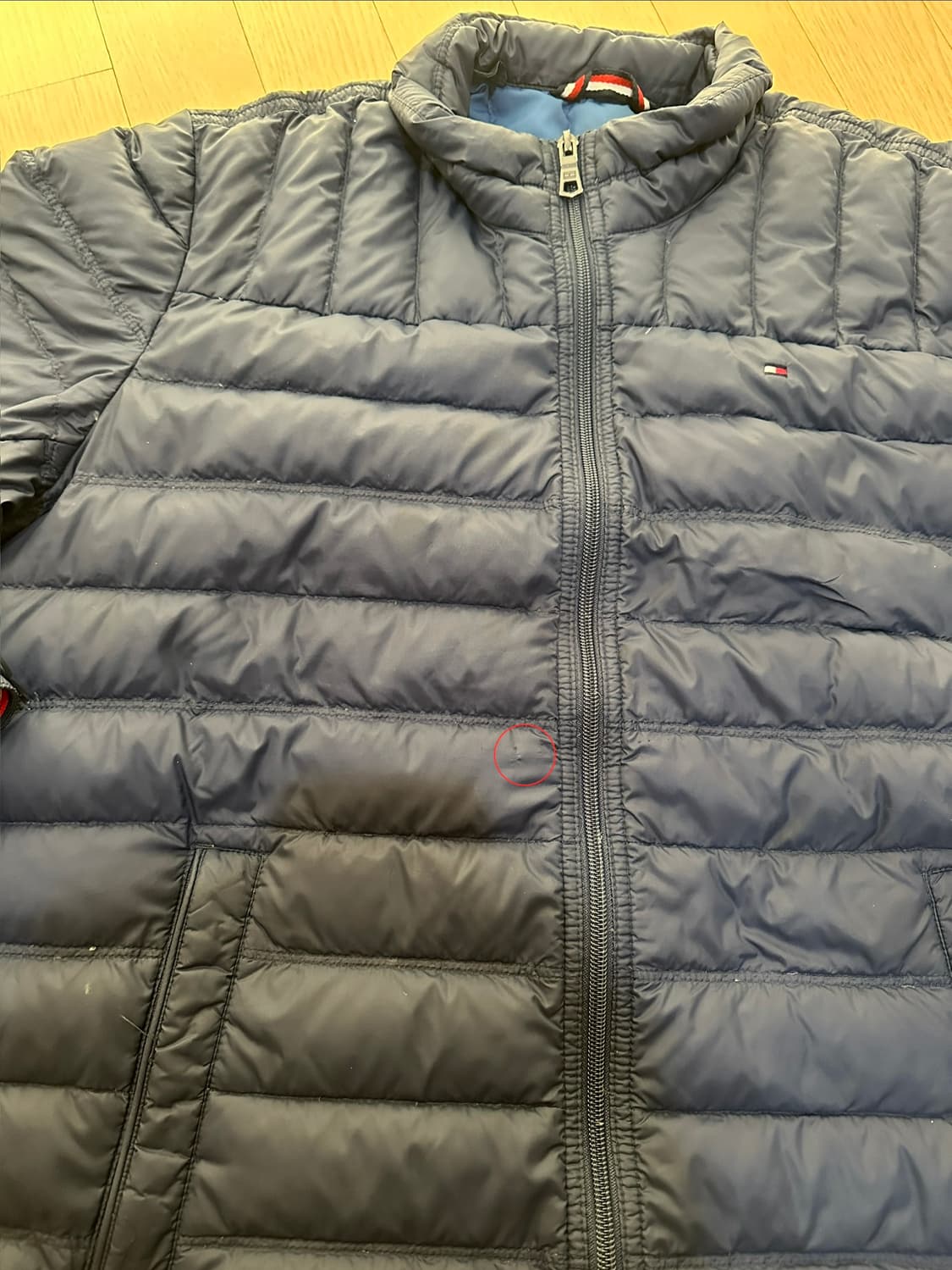 타미힐피거 남성 팩커블 오리털 경량패딩 M(100) 상품이미지9