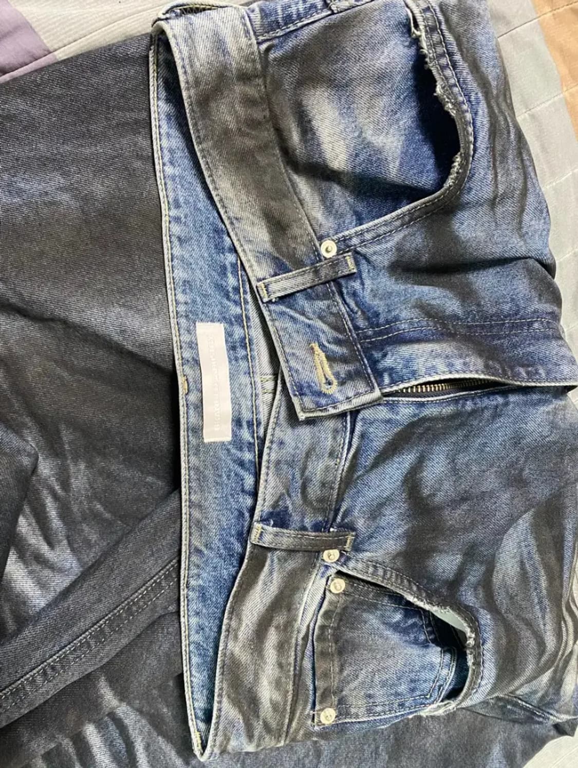 브랜디드 맥스 와이드데님 크레이지 블루 30 상품이미지4