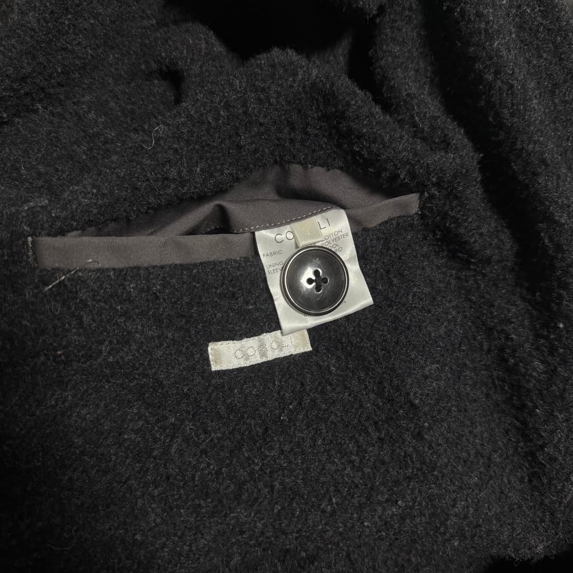 [2]코모리 명작 나핑 울 후디드 코트 상품이미지8