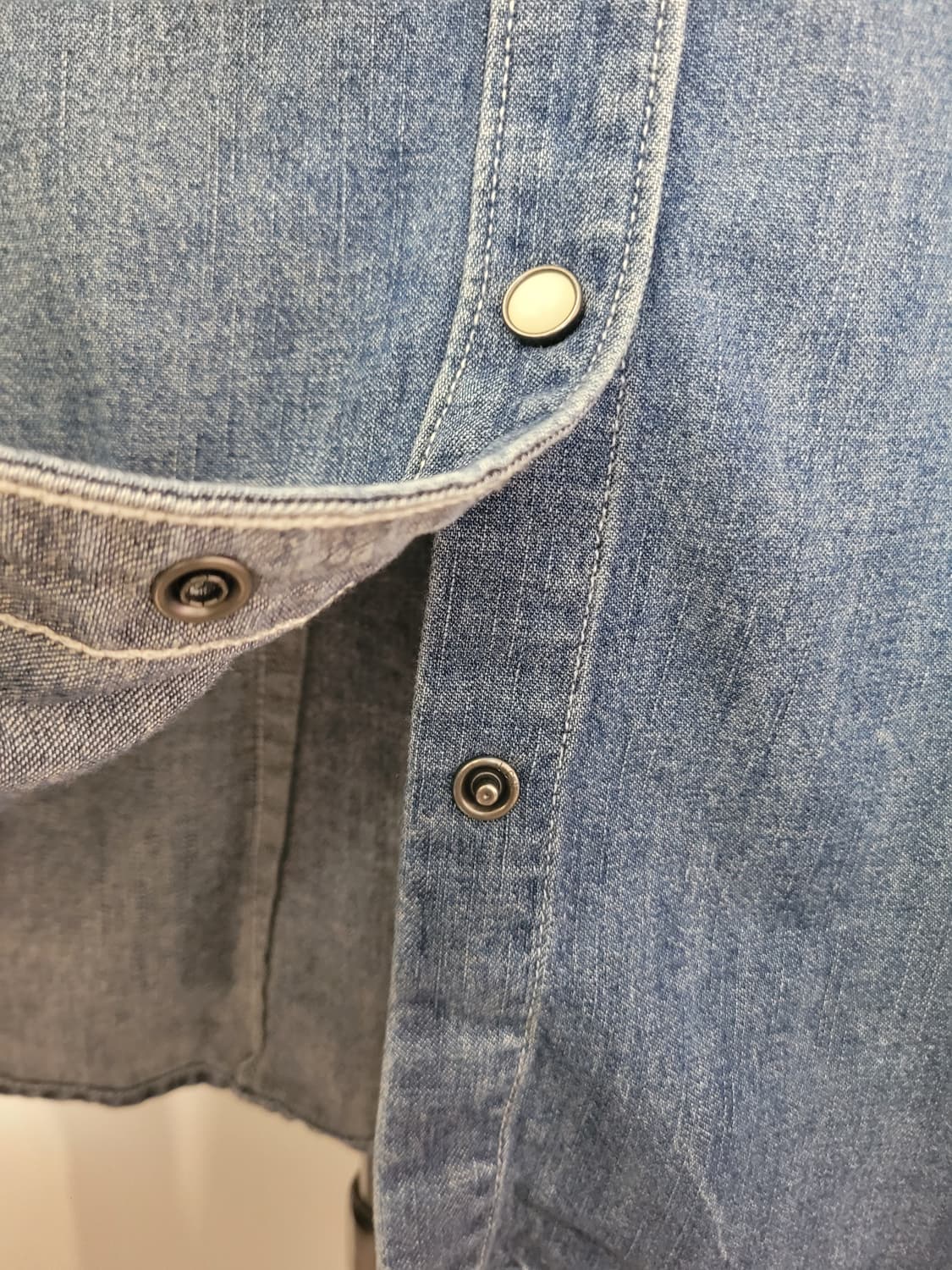 랄프로렌 데님앤서플라이 스터드 웨스턴 데님 셔츠 XS사이즈 상품이미지5