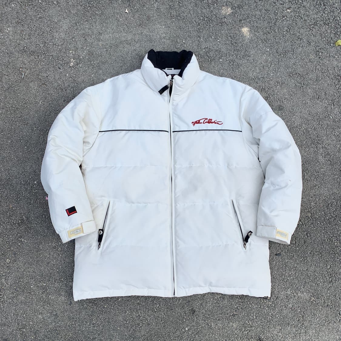 00s FUBU 후부 올드스쿨 화이트 덕다운 패딩 올드스쿨 자켓 105 상품이미지1