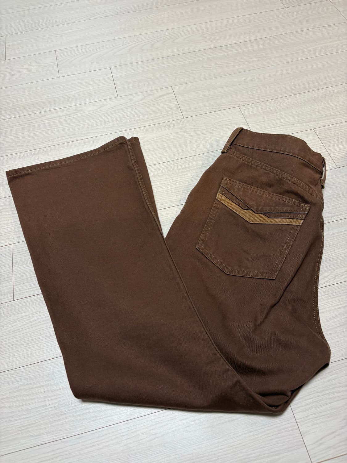 리바이스 플레어 팬츠 토바코 브라운 31인치 부츠컷 상품이미지2