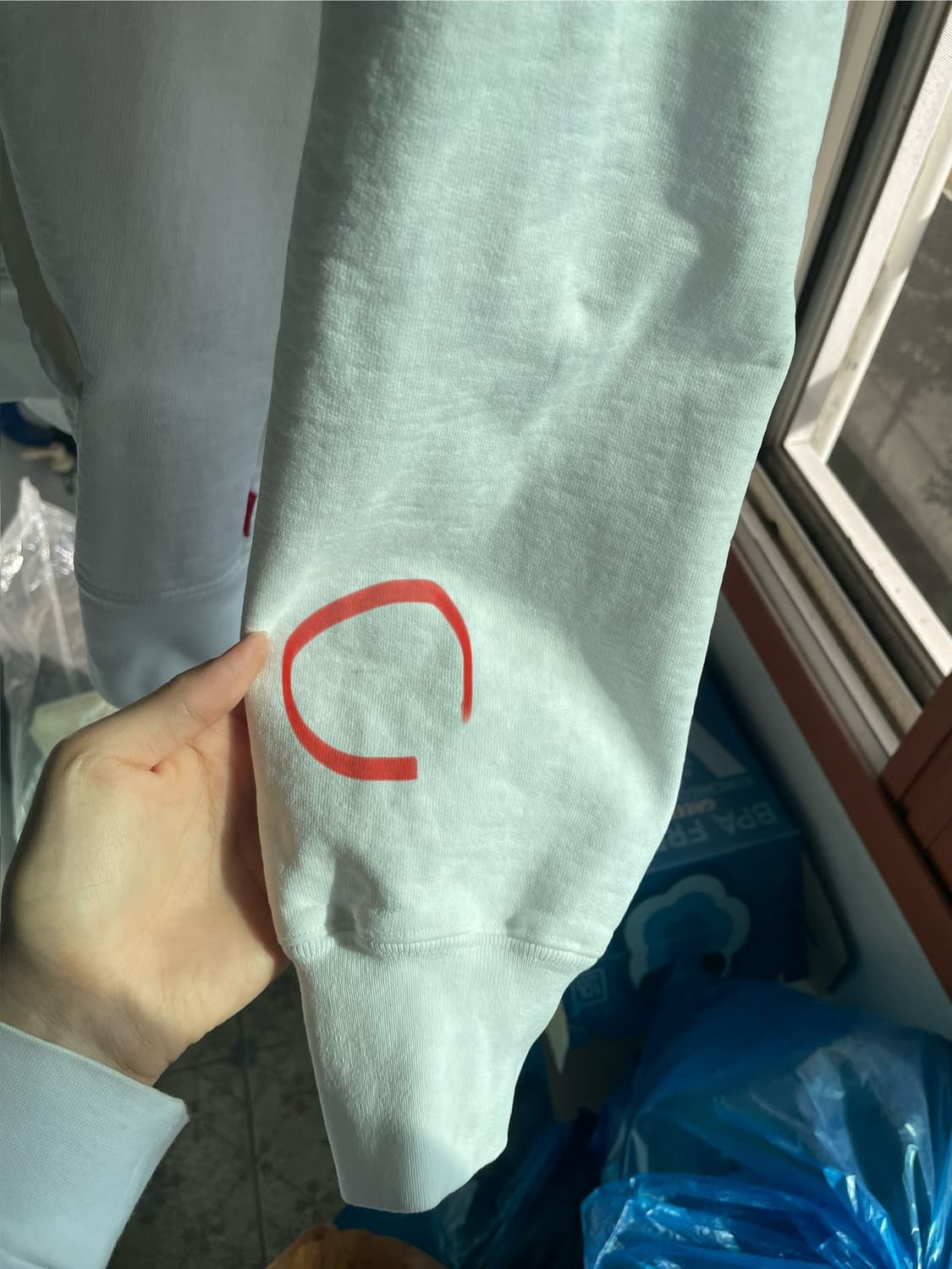 슈프림 후드집업L 상품이미지3