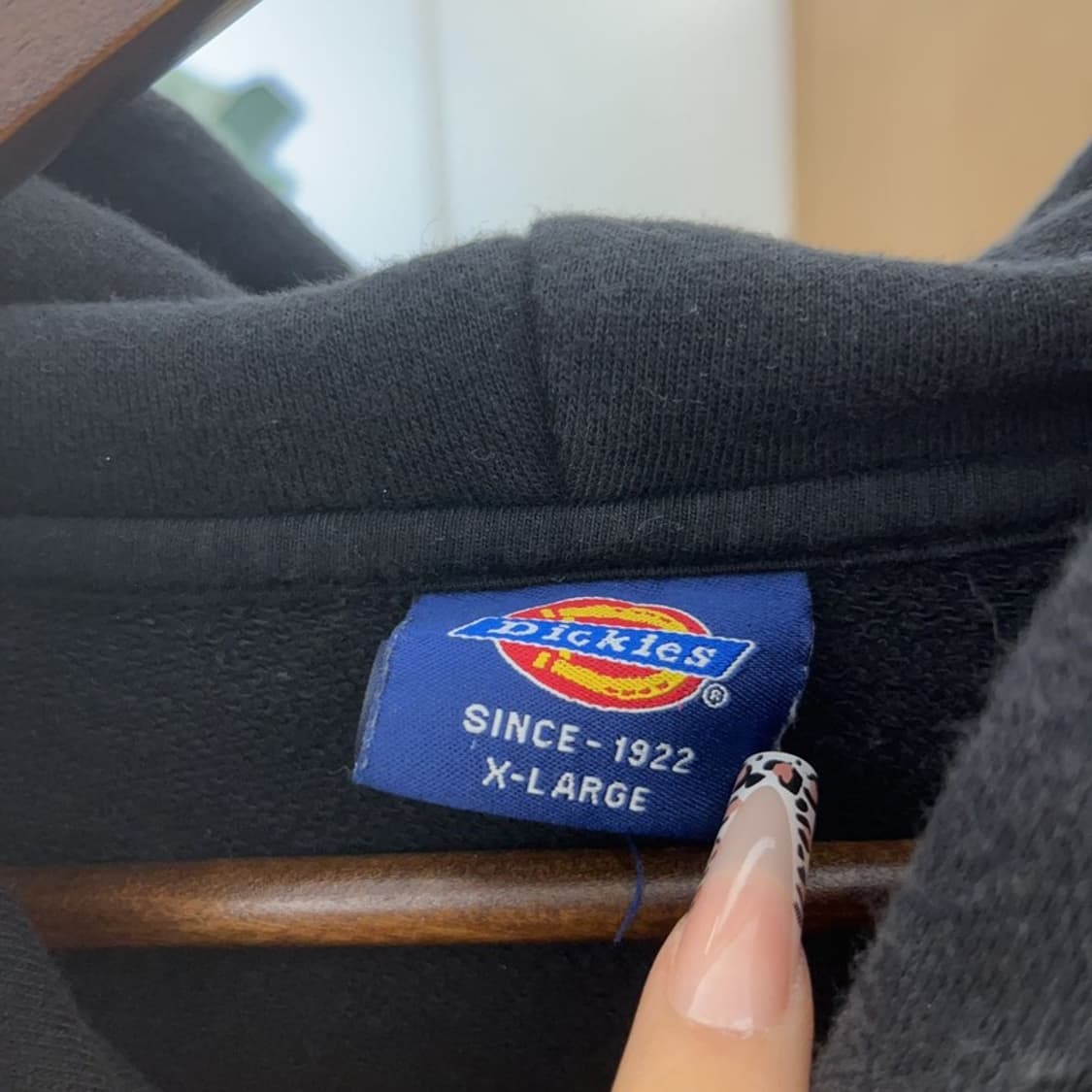 디키즈 올드스쿨 빈티지 스펠로고 오버핏 후드티 100 C08207 상품이미지5