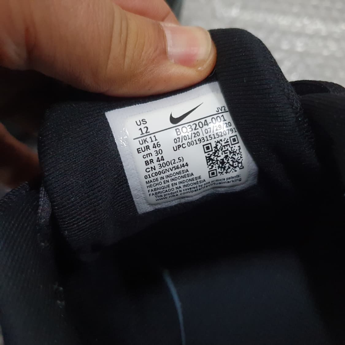 나이키 레볼루션5 트리플블랙 BQ3204-001(300) 상품이미지6