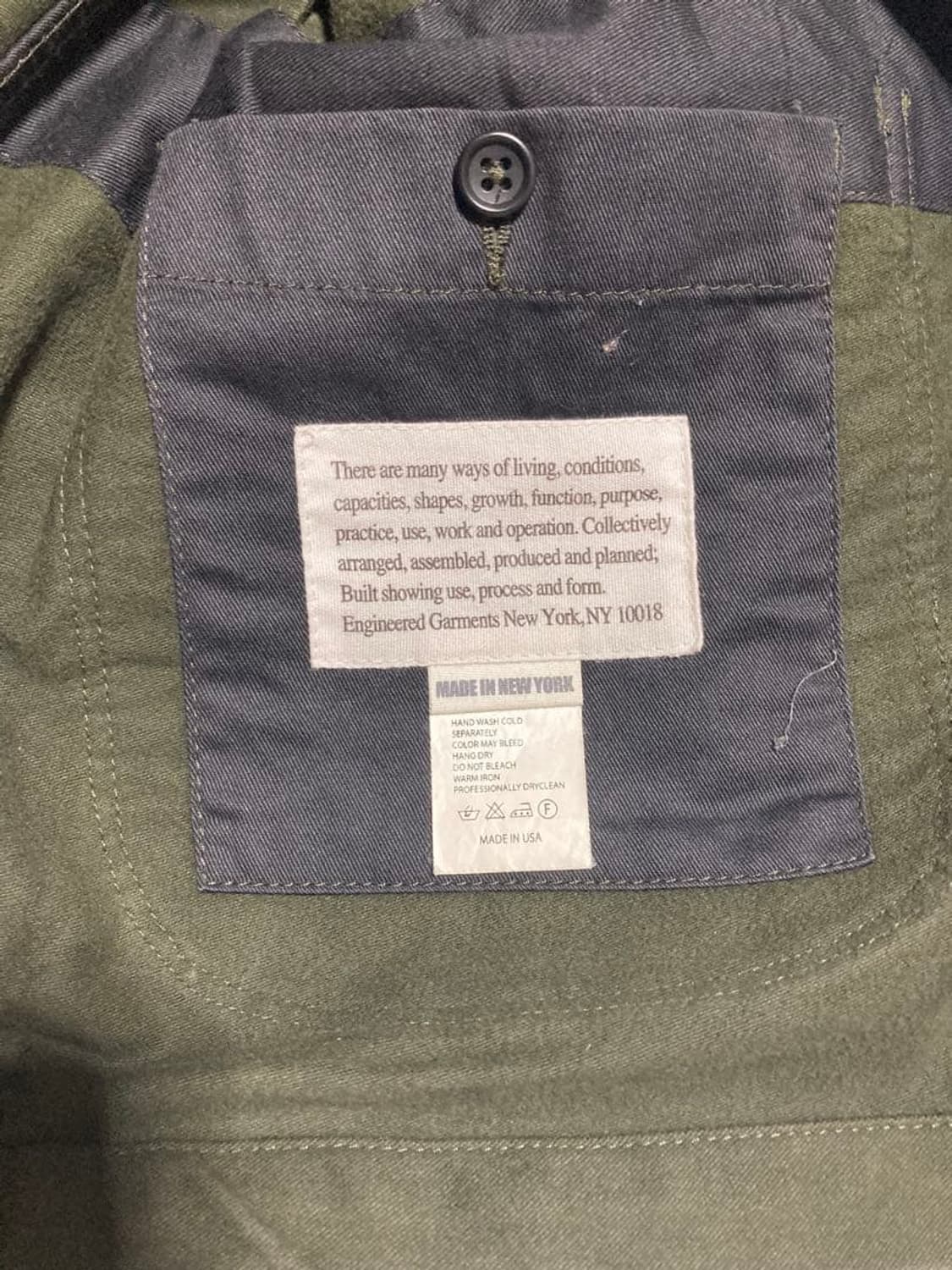 [M] 엔지니어드가먼츠 몰스킨 베드포드 자켓 상품이미지3