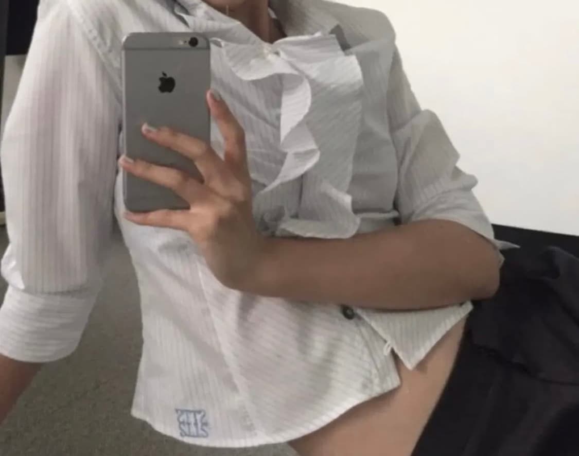 애옹쓰 멀티프릴셔츠 상품이미지1