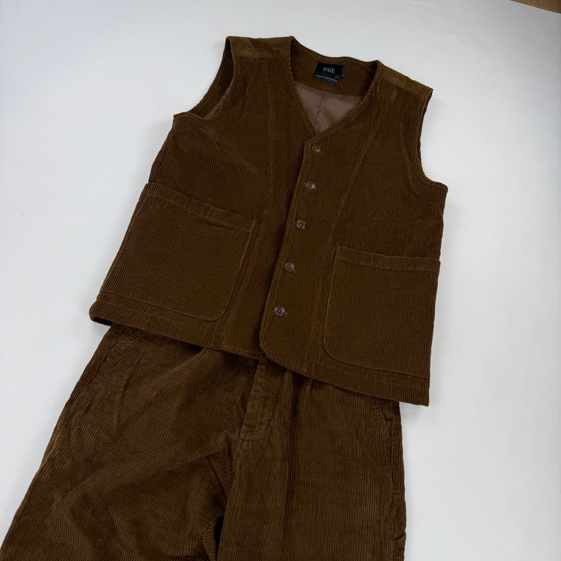 디미트리블랙 코듀로이 퍼티그 수트 셋업 상품이미지6