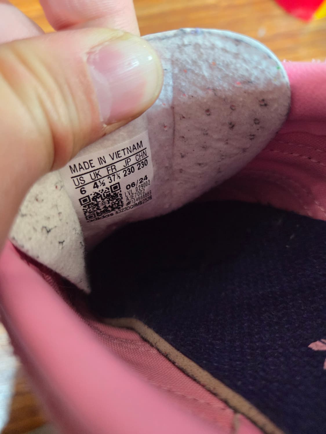 아디다스 가젤 인도어 블리스 핑크 230 상품이미지6