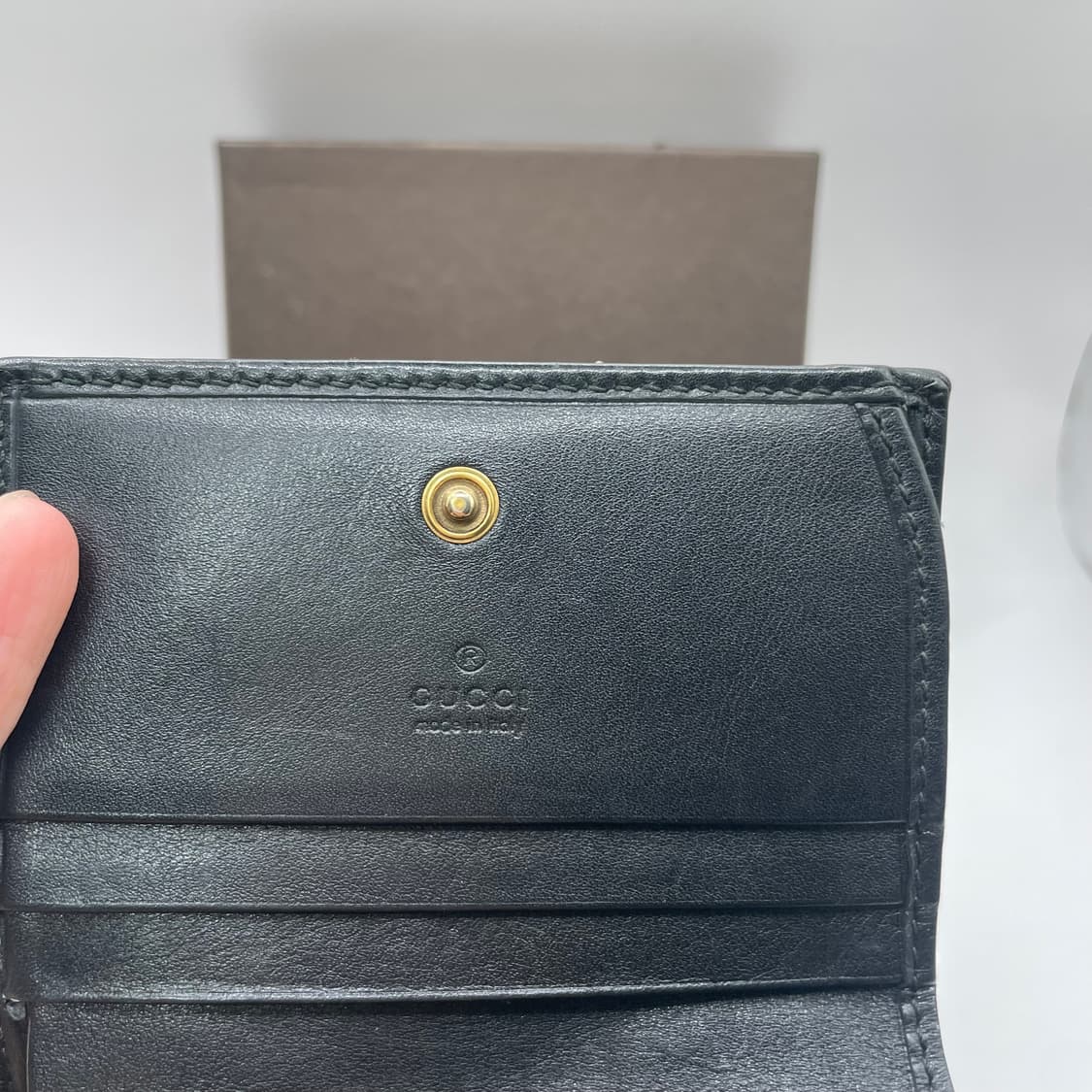 구찌 마몬트 마틀라세 레더 카드지갑 상품이미지7