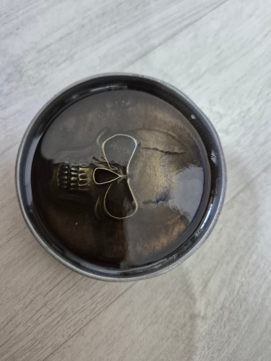 미사용 스컬 레진 합금 버클 상품이미지3