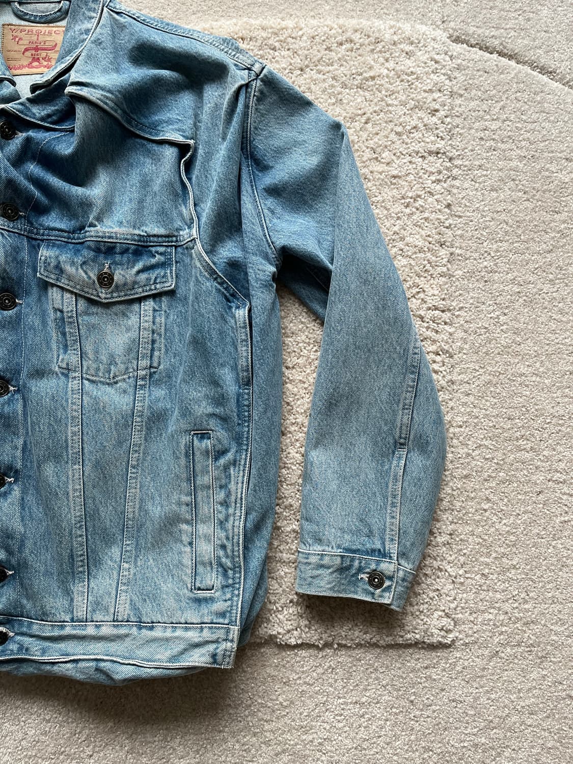 와이프로젝트 와이어 데님 자켓 (105) 상품이미지5