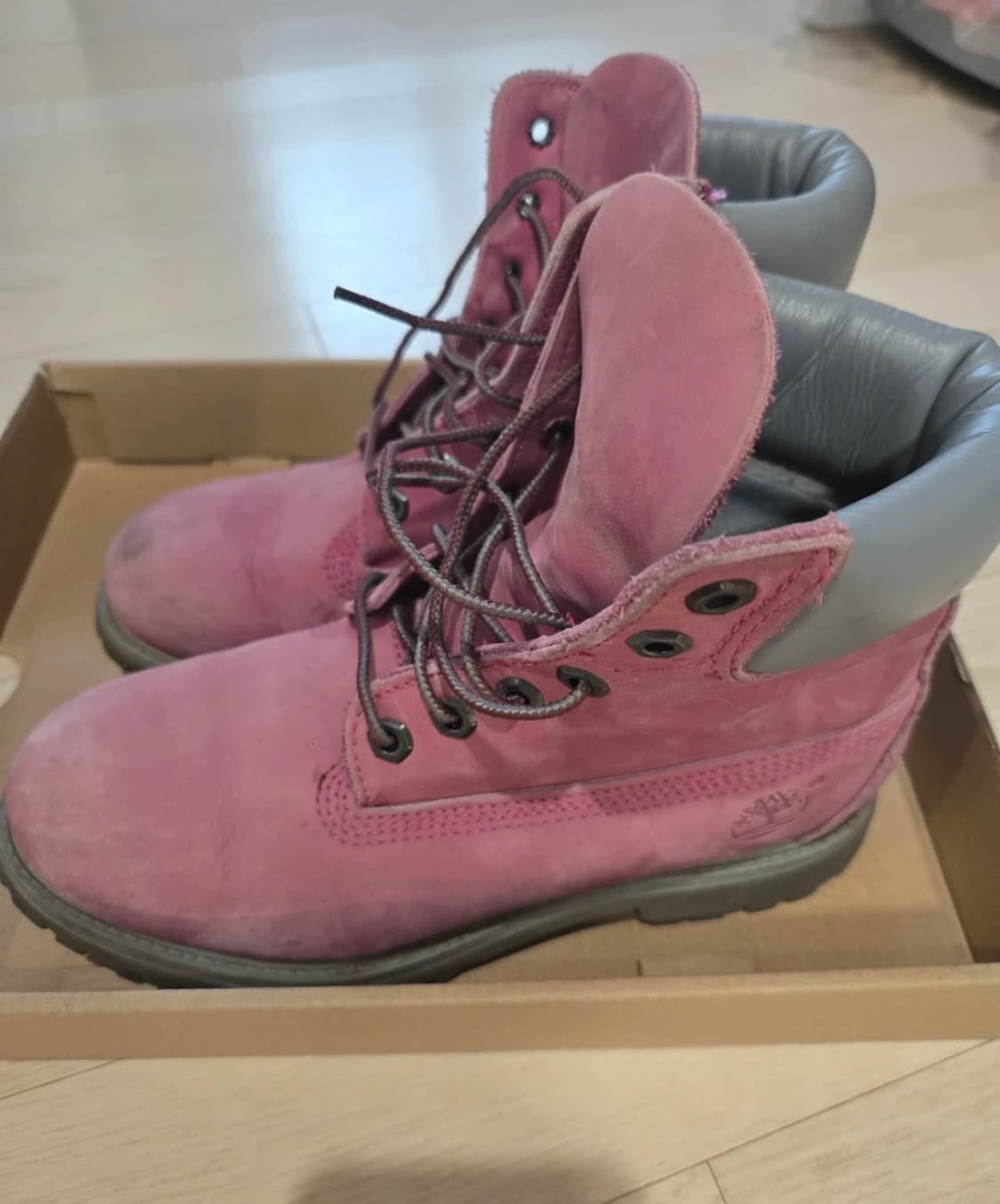 팀버랜드 6인치 핑크 상품이미지3