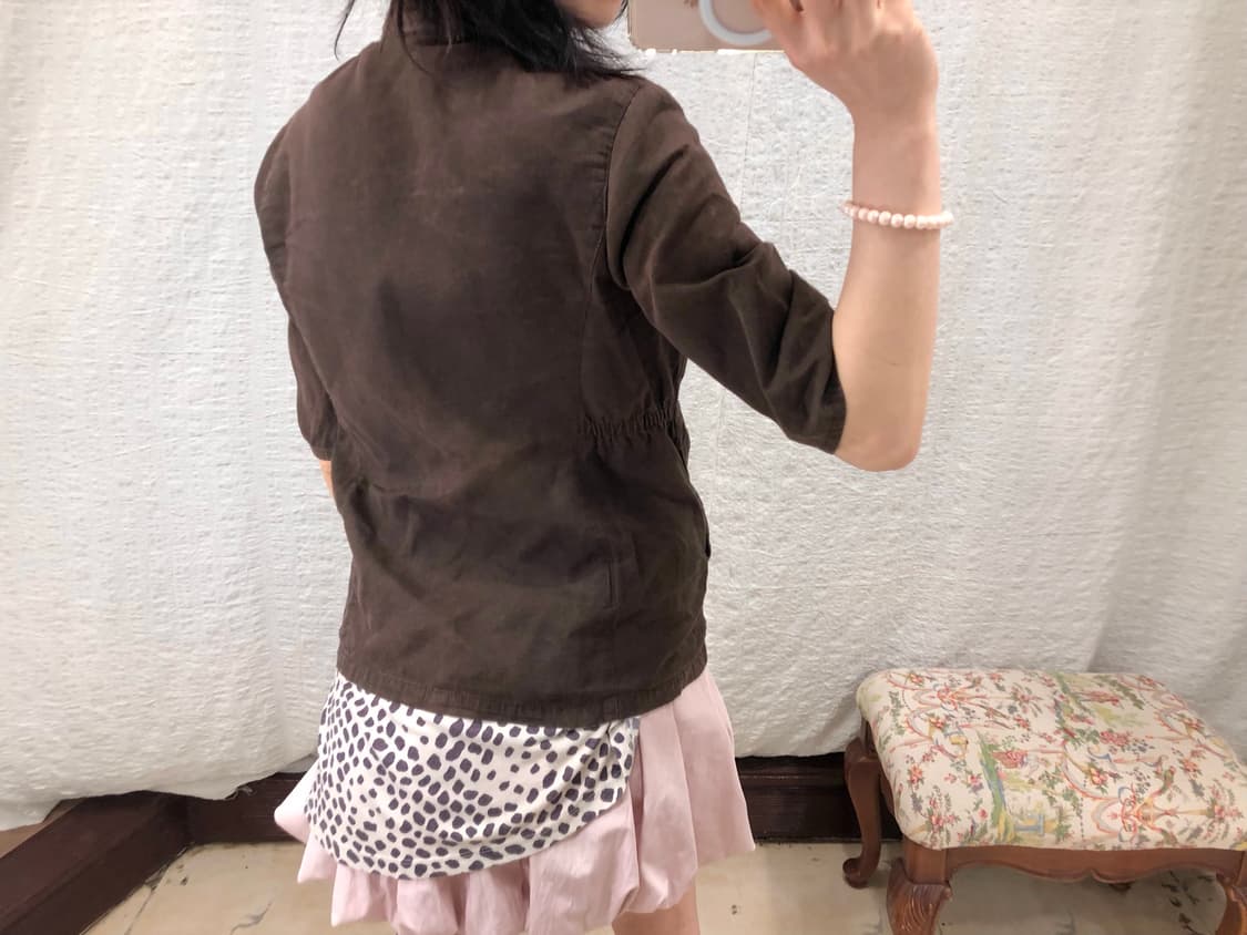 Brown half zip-up 상품이미지4