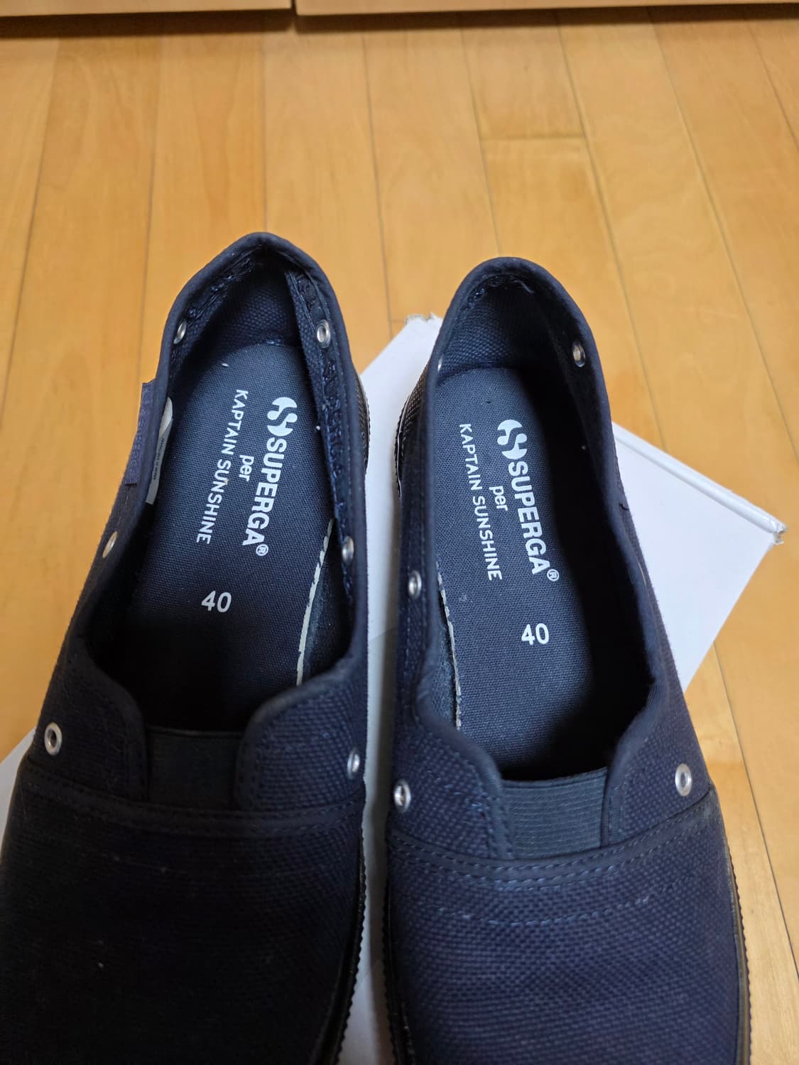 캡틴선샤인 수페르가 슬립온 네이비 40 (255~260) 상품이미지3