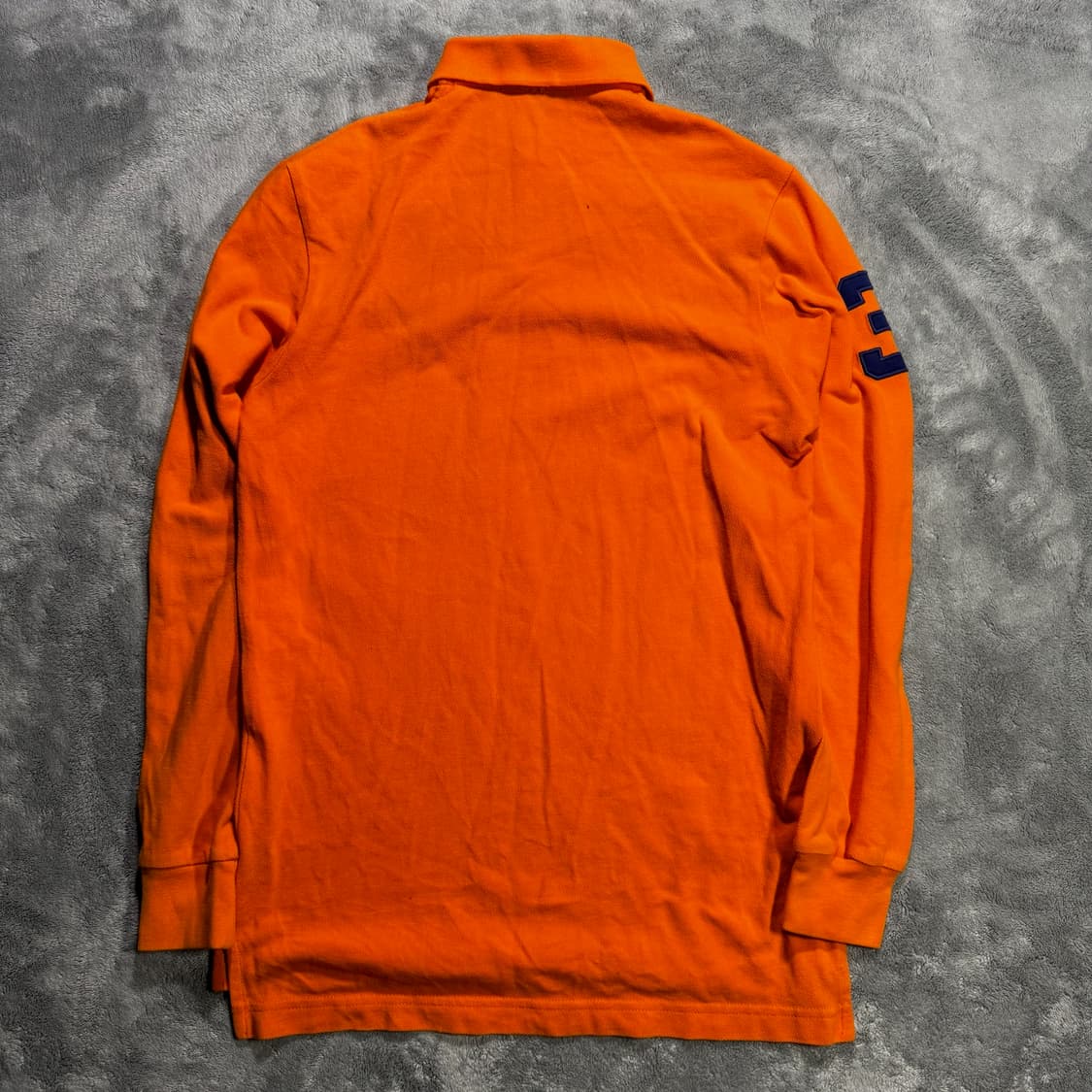 폴로 랄프로렌 빅포니 긴팔 카라티 오렌지 상품이미지3