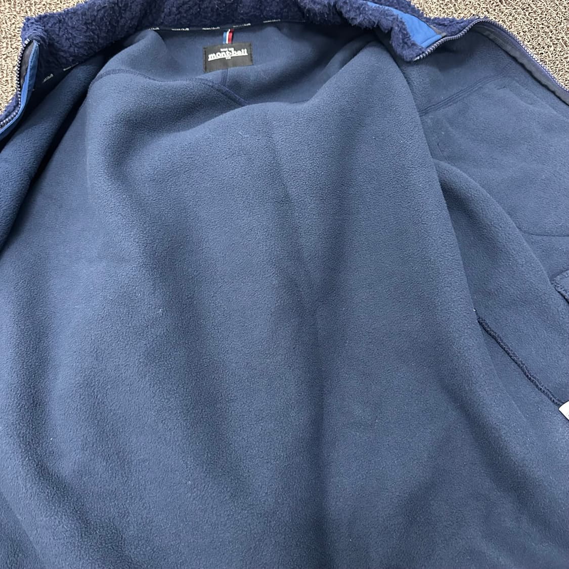 montbell 몽벨 뽀글이 털 자켓 네이비 110(2XL) 상품이미지8