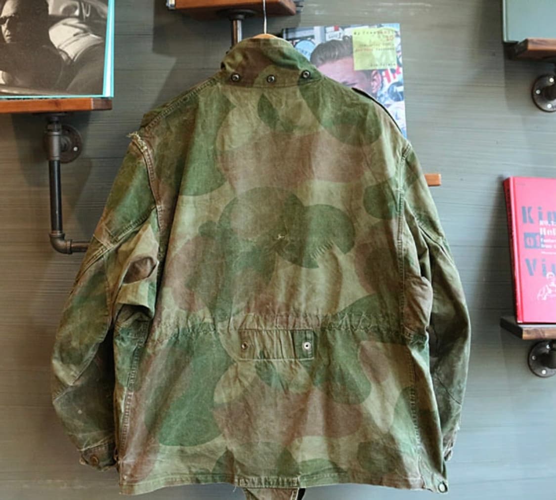 50s Belgian Army Camo Paratrooper Jarket 상품이미지2