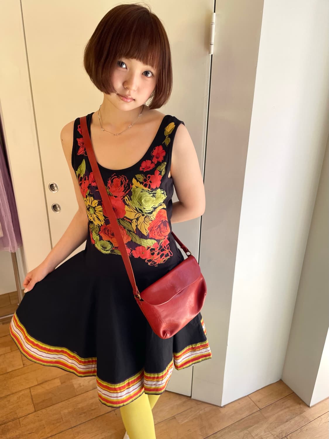 flower graphic dress 상품이미지3