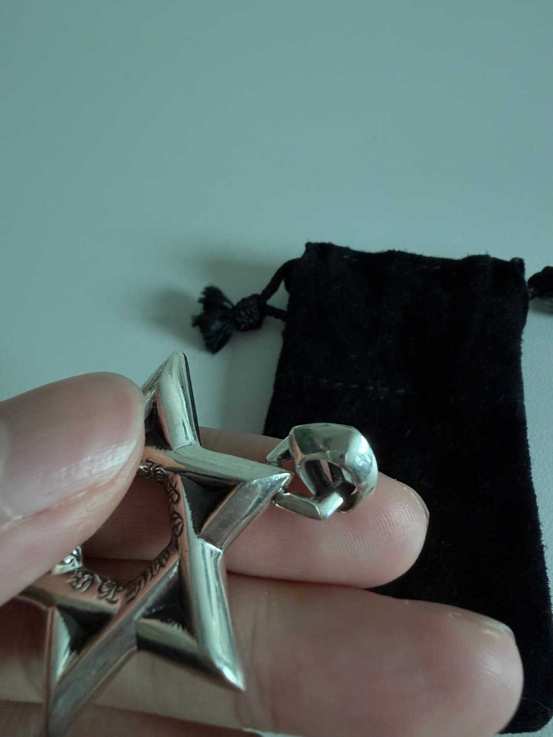 크롬하츠 데이비드 스타 라지 펜던트 (새상품) 상품이미지4