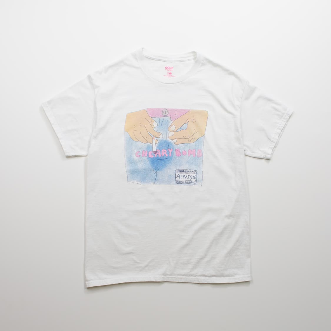 골프왕 Cherry bomb 10주년 기념 앨범 커버 티셔츠 상품이미지1