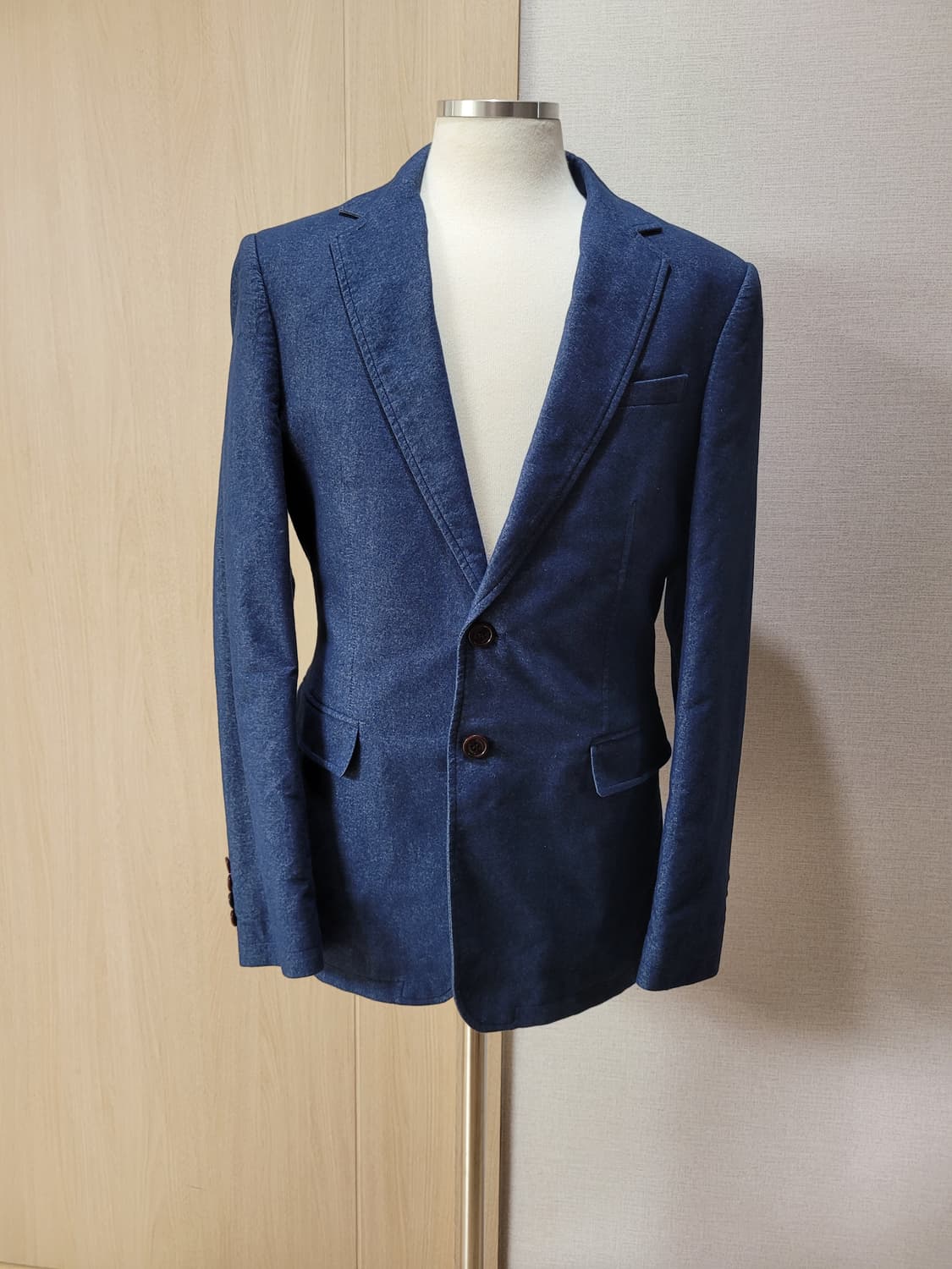 킨록 Kinloch 남자 투버튼 자켓 100 딥블루 상품이미지1