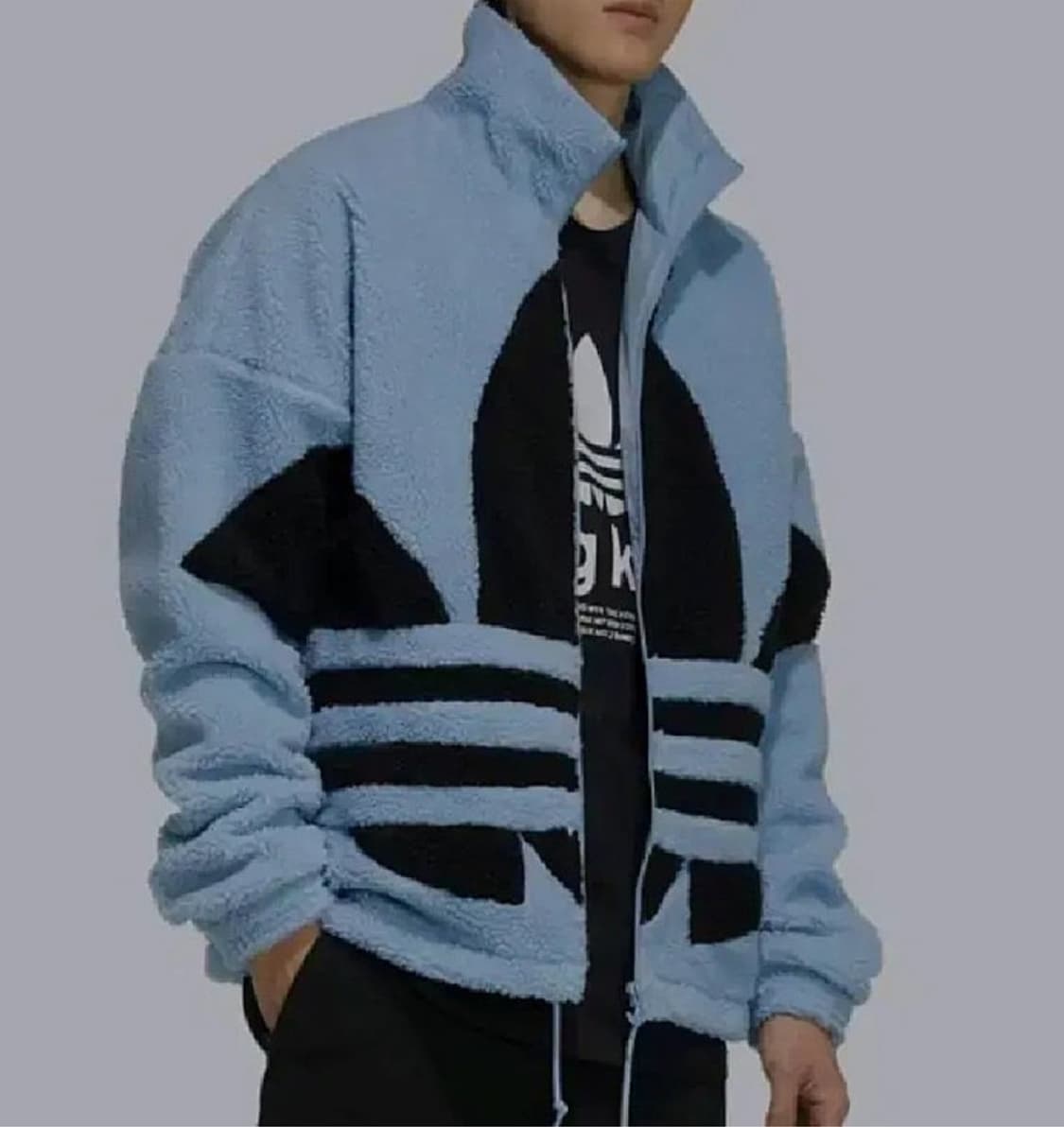 L사이즈)매장정품)아디다스 쉐르파 뽀글이 재킷 집업  상품이미지7