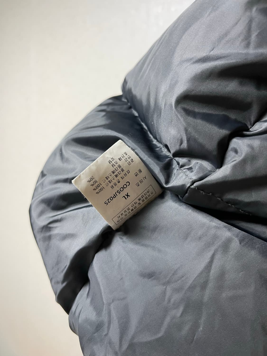 세컨모놀로그 커스텀어클락 에어포스 덕다운 패딩자켓 XL 상품이미지8