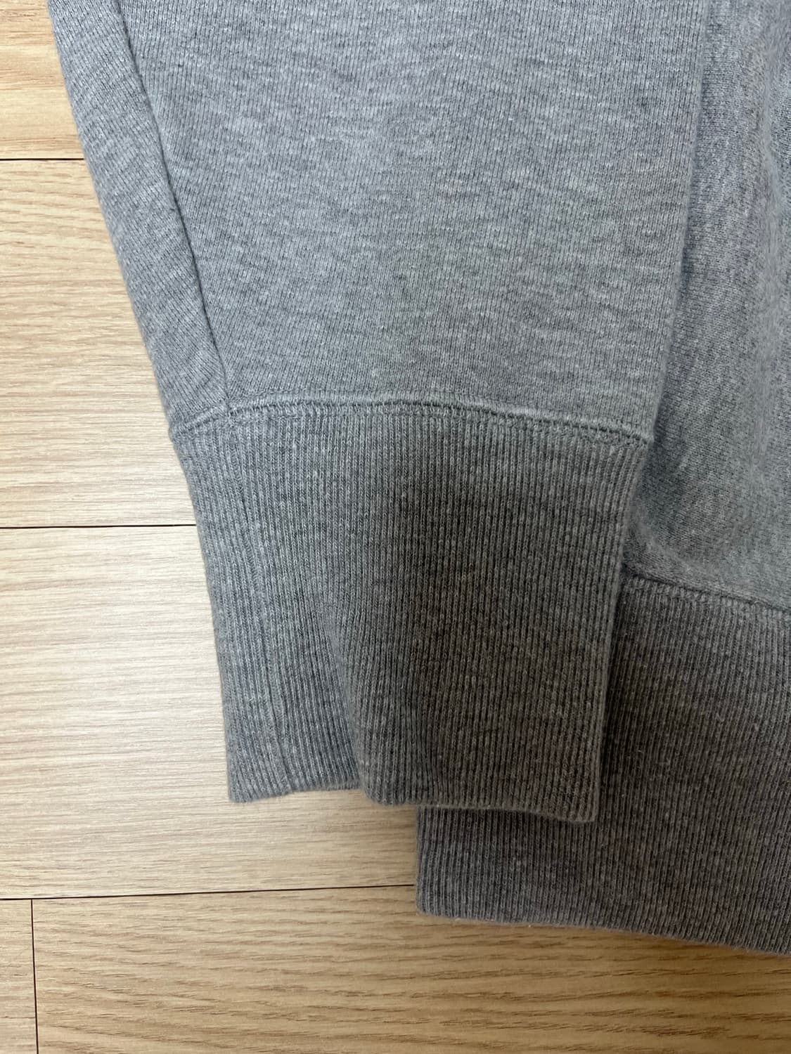 MOC T 헤비 루프휠 크루넥 스웻셔츠 (헤더그레이) L 상품이미지4
