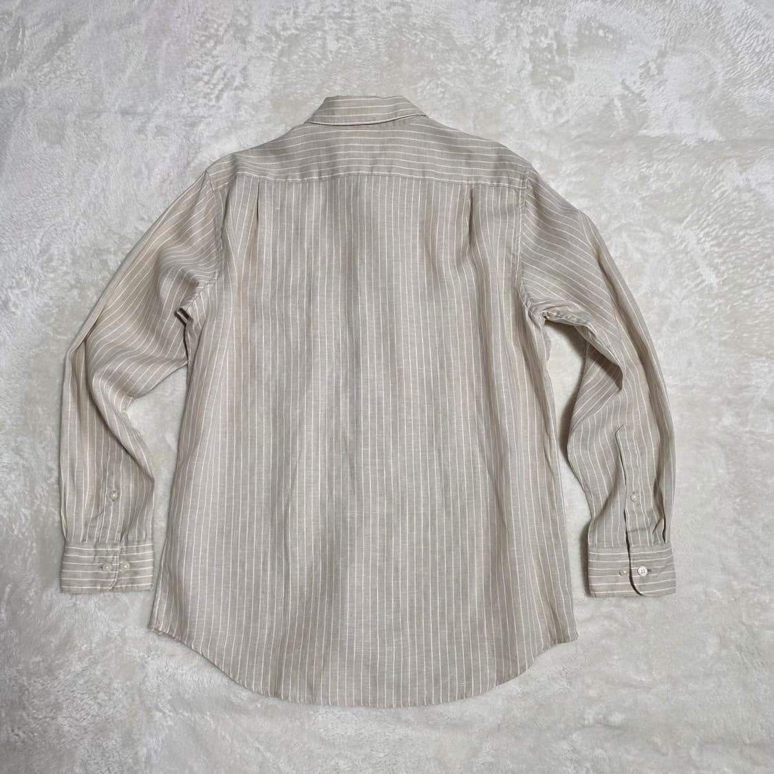 (L)유니클로 린넨 셔츠  상품이미지3