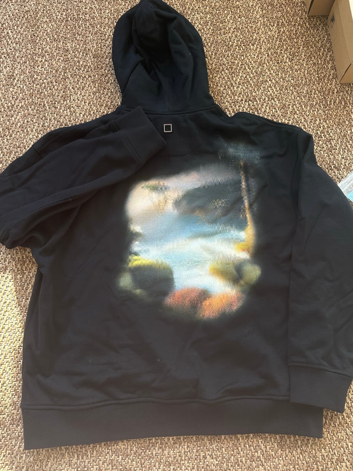 (새상품/택포) 우영미 풍경 후드티 24ss 110사이즈 52 상품이미지6